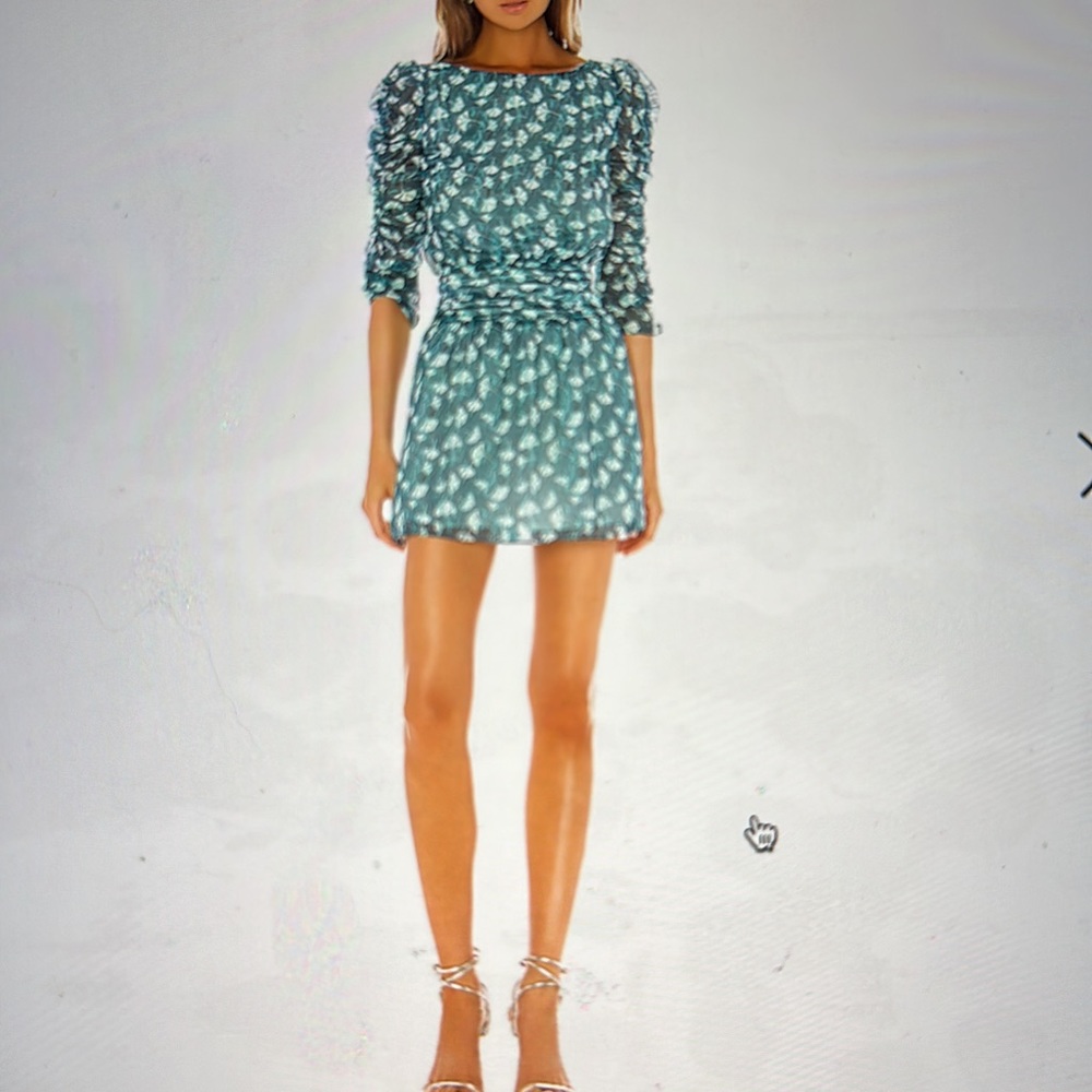 Rachel Zoe floral mini dress S